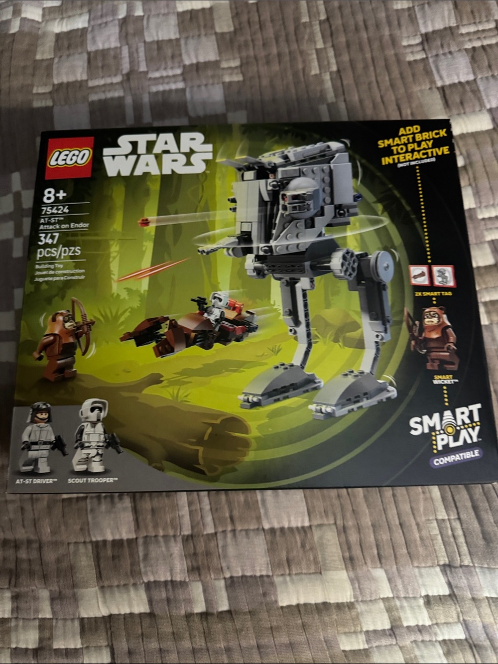 LEGO Star Wars AT-ST Walker Set - Gray, Black, Brown